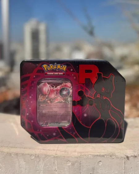 TIN ROCKET MEWTWO