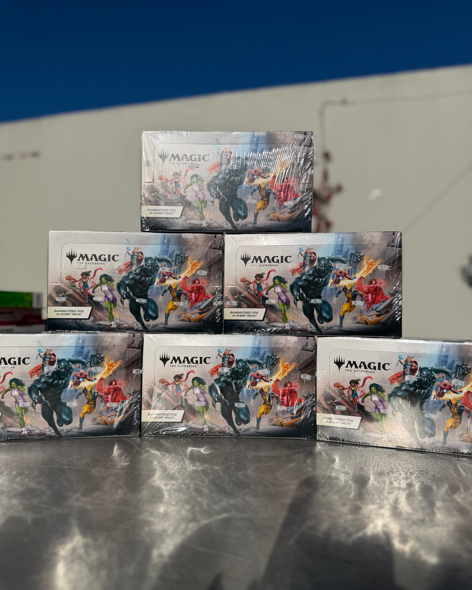 BOOSTER BOX MAGIC THE GATHERING SUPER HEROES MARVEL - Imagen 3
