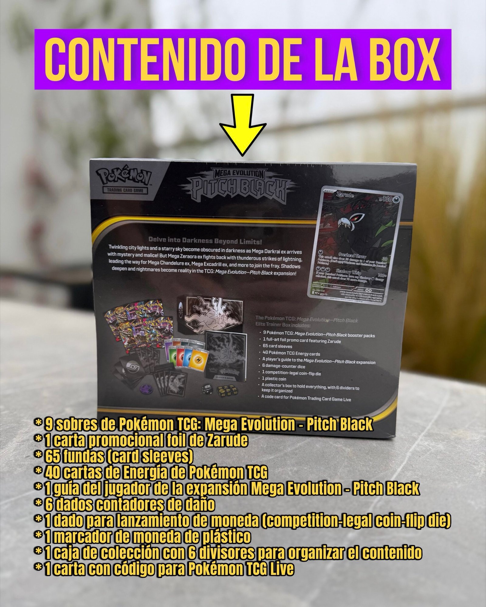 ELITE TRAINER BOX PITCH BLACK - Imagen 2