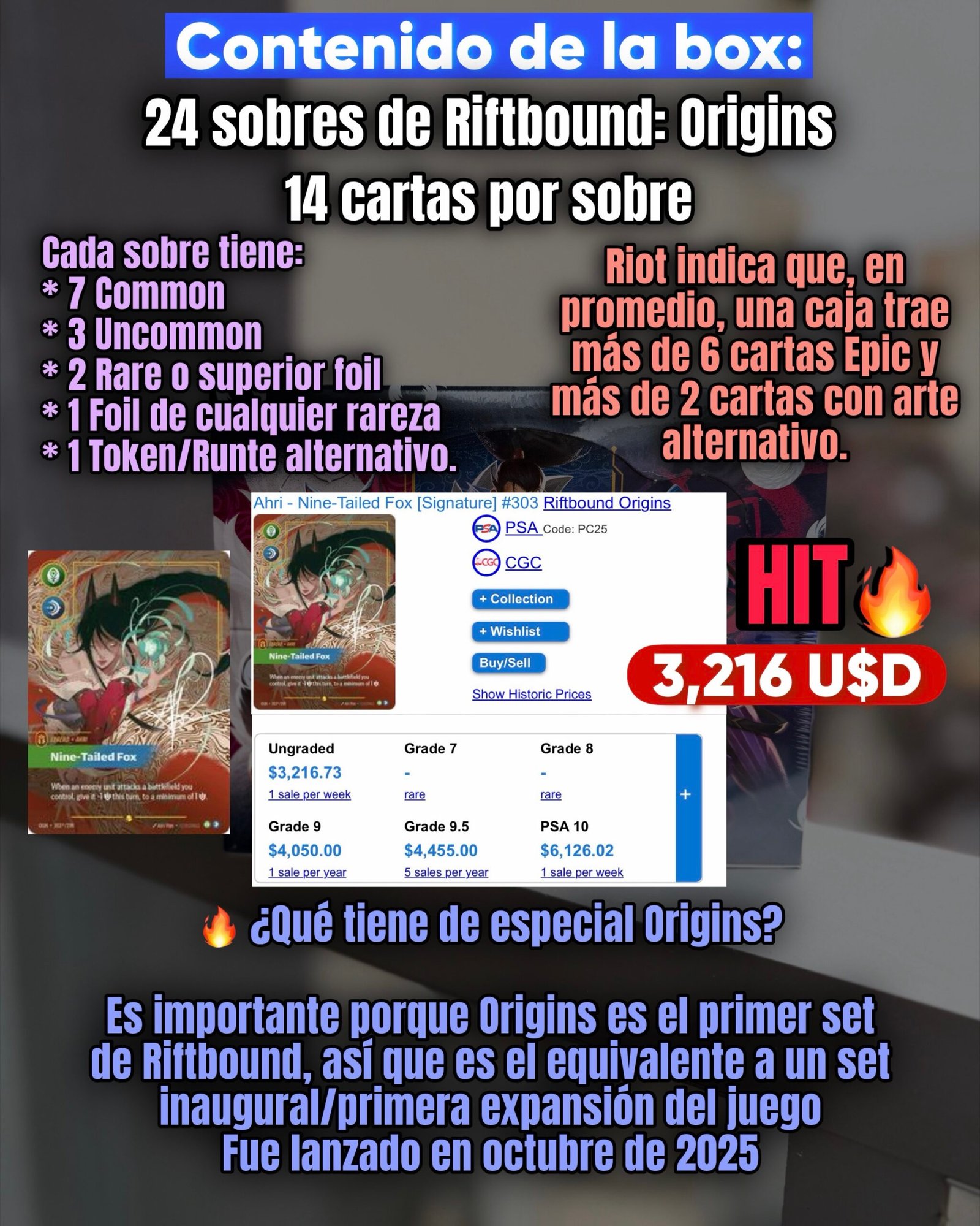 BOOSTER BOX RIFTBOUND ORIGINS - Imagen 2