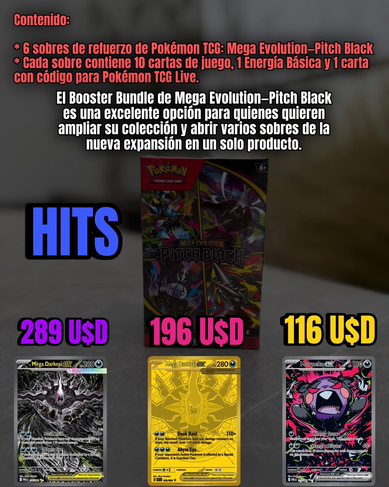 BOOSTER BUNDLE PITCH BLACK - Imagen 2