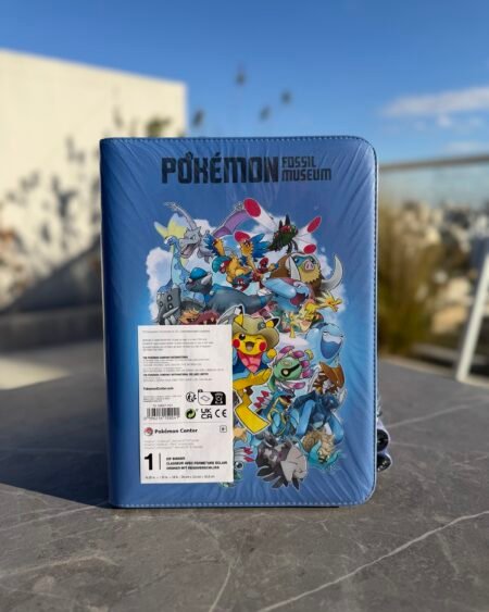 BINDER POKEMON CENTER FOSSIL MUSEUM 360
